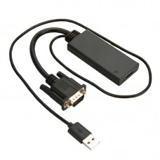 Adapter VGA na  HDMI sa USB napajanjem 57001