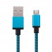 KABLO USB na micro USB 1met pleteni