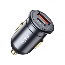 Punjač Auto 12-24V 1xbrzi USB + 1xbrzi Tip/Type C utor 5701