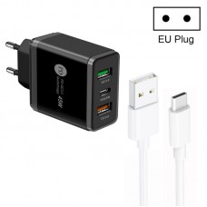 Punjač strujni sa 2xUSB+1xTip/Type C utorom 45W +kablo 3601