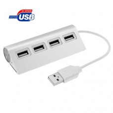 USB HUB 4-portni 2.0 ALU