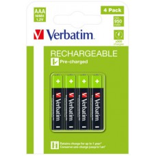 Baterija Verbatim 950mAh 4/1 Punjiva Baterija Verbatim 950mAh 4/1 Punjiva