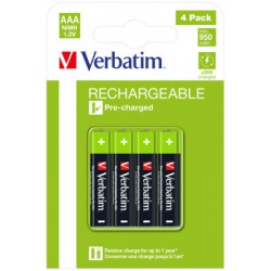 Baterija Verbatim 950mAh 4/1 Punjiva
