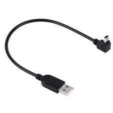 USB kabal tip MINI 90° ugao, 28 cm