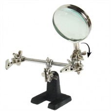 Stalak za Lemljenje s Povećalom – 2× Uvećanje, 5 LED Svjetala Stalak za Lemljenje s Povećalom – 2× Uvećanje, 5 LED Svjetala